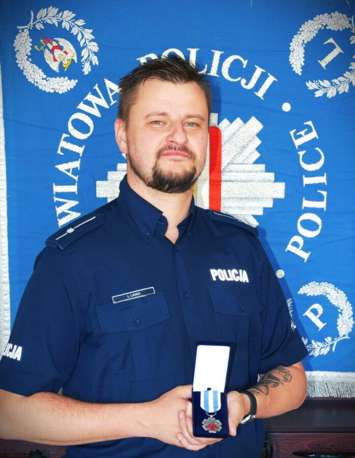 Lukasz Langa Fot. Policja