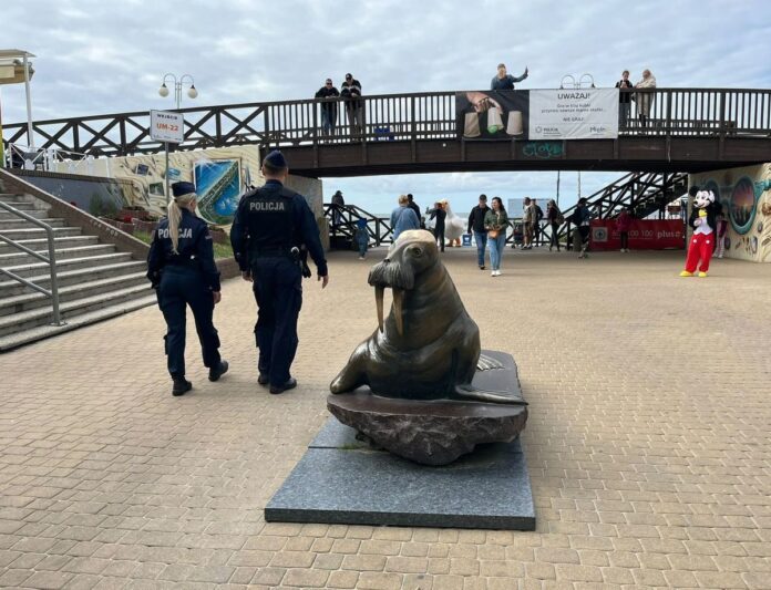 Wzmocnione Patrole Policyjne W Okresie Wakacyjnym Na Wybrzezu Fot. Policja